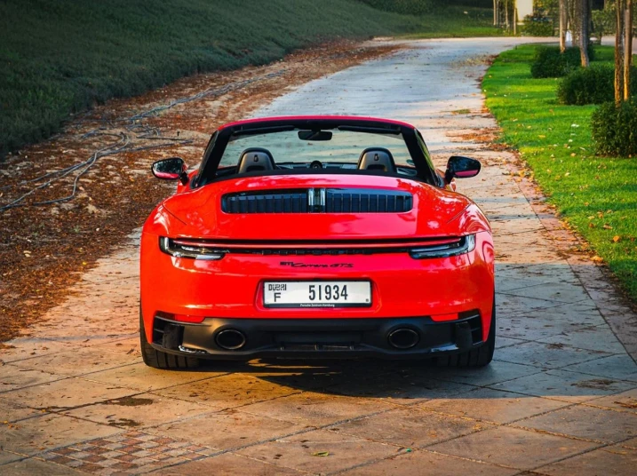 Porsche 911 Carrera 4S Spyder RENTAL IN DUBAI - undefined